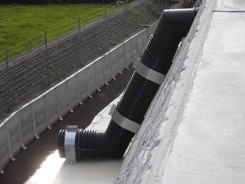 法面排水〈ダイポリンヘグラー管φ600〉