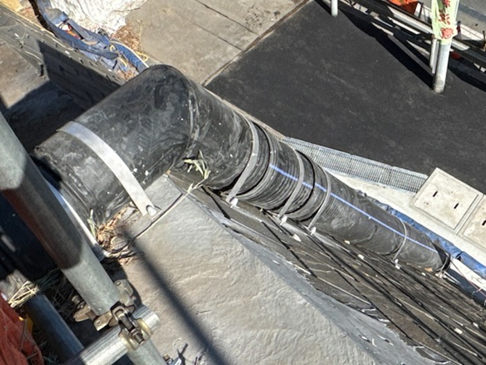 バイパス法面復旧工事　〈ヘグラー管Ø300〉