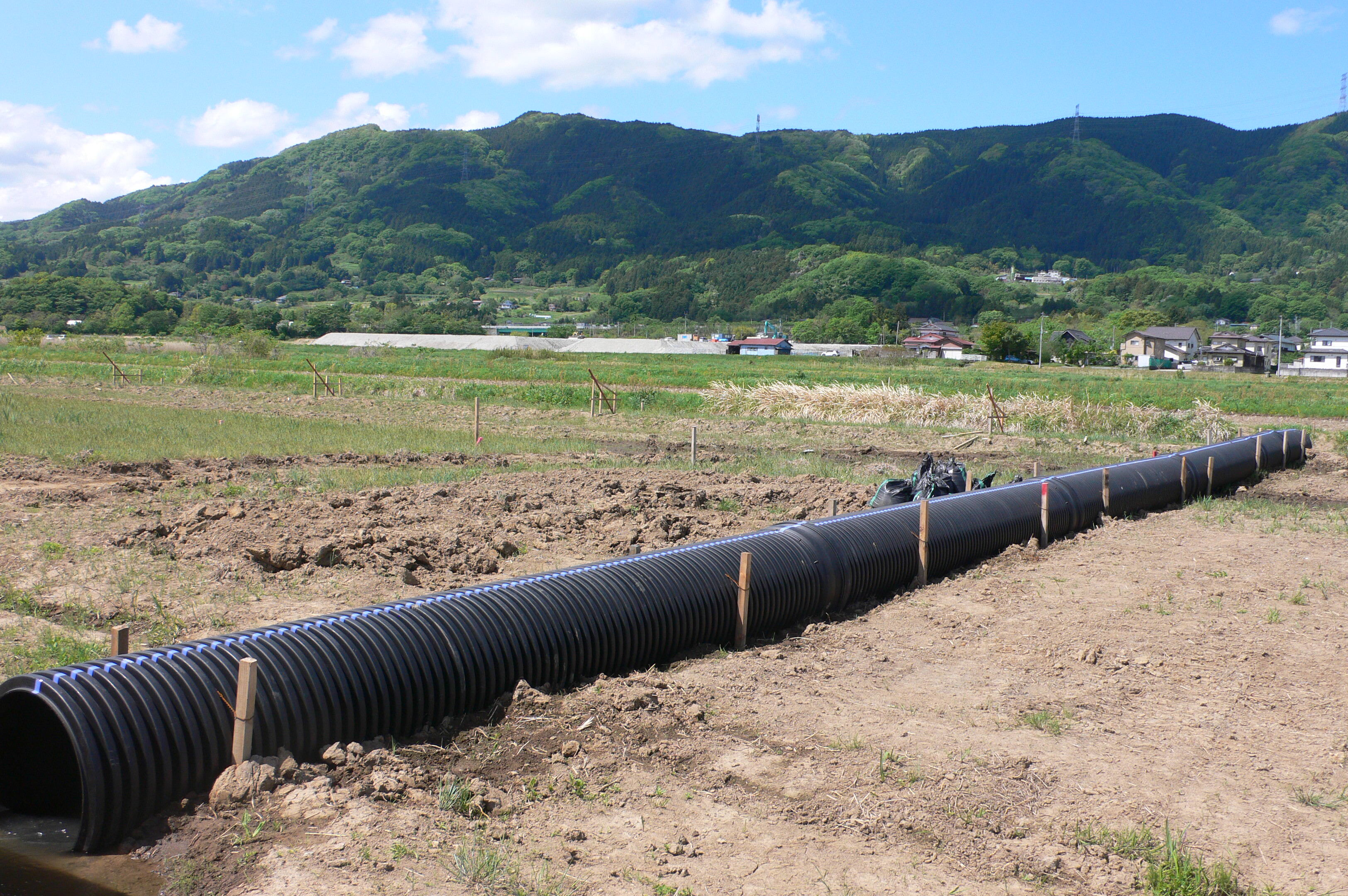 道路縦断管　〈ヘグラー管Ø600〉